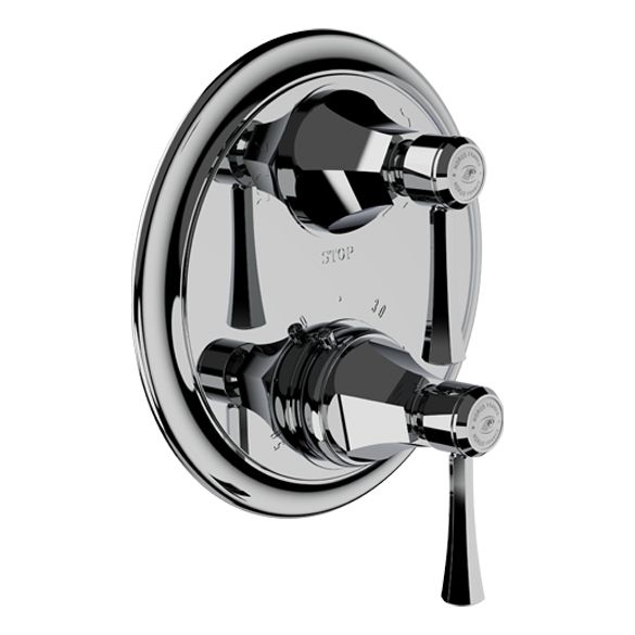 Horus Ascott Classic Collection - Trim for Thermostatic Mixing Valve Réf. 92.593 - Chrome 65.523-CH