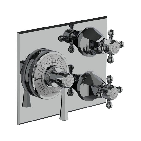Horus Ascott Classic Collection - Trim for Thermostatic Mixing Valve Réf. 92.597 - Matt Nickel 65.527-NM