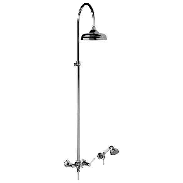 Horus Ascott Classic Collection - Complete Wall Shower Mixer - Chrome 65.544-CH