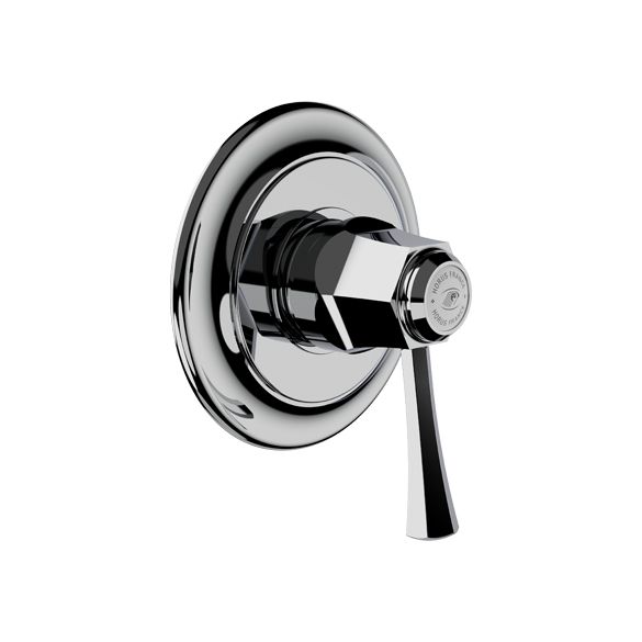 Horus Ascott Classic Collection - Concealed Wall Mounted Shower Mixer 1 Way - Polished Nickel 65.700-NB