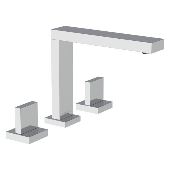 Horus Philae Equinox316 Collection - 3 Hole Basin Mixer - Matt Black 80.260.E2-NO