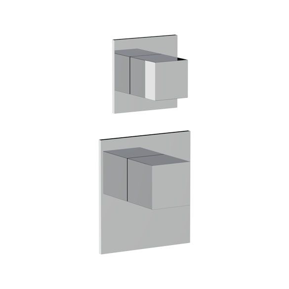 Horus Philae Equinox316 Collection - Trim for Thermostatic Mixer - Matt Black 80.521-NO