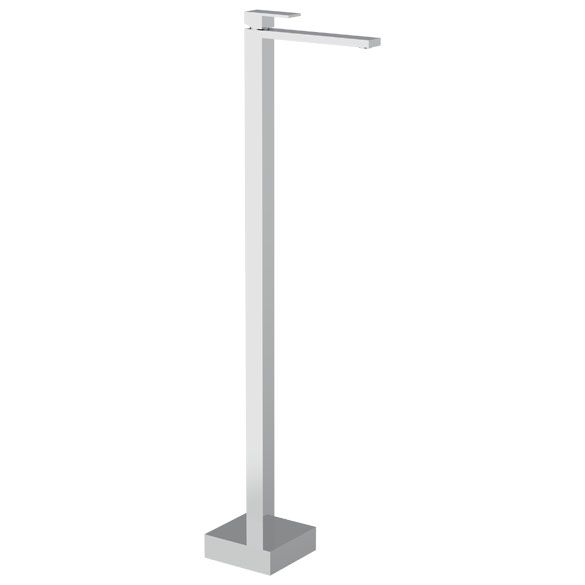 Horus Philae Equinox316 Collection - Complete Single Lever Basin Mixer + Pipe for Free Standing - Satin Brass 80.730.E2-LS