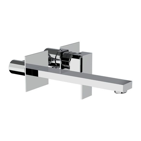 Horus Philae Equinox316 Collection - Concealed Wall 2 Hole Single Lever Basin Mixer - Chrome 80.762.E2-CH
