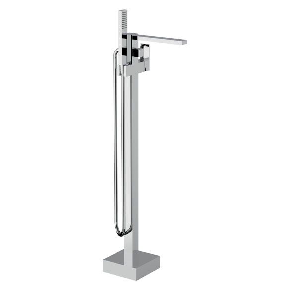 Horus Philae Equinox316 Collection - Complete Mixer + Pipe for Free Standing Bath - Metal Gun 80.798.E2-CF