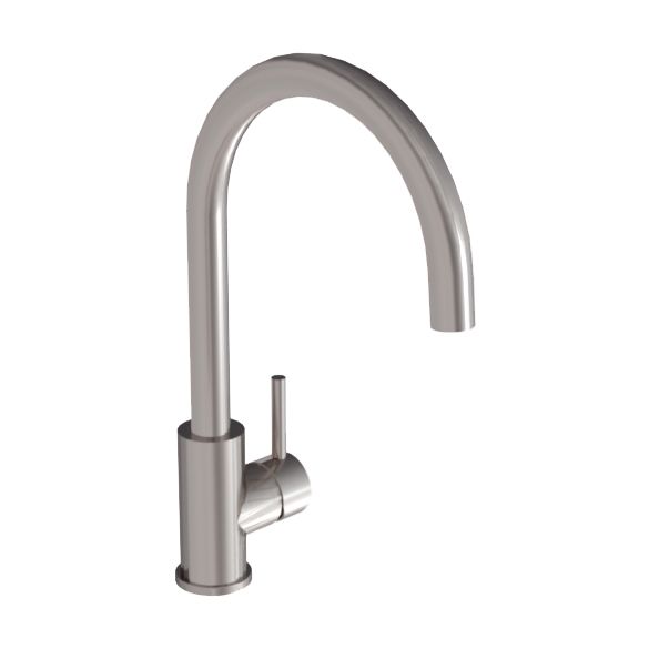 Horus Equinox316 Equinox316 Collection - Single Lever Kitchen Mixer - Stainless Steel 316 81.103-IX