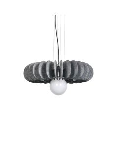 Acoustic Light 1xE27 Pendant Light D:50x12cm 4059