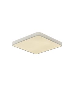 InLight Πλαφονιέρα οροφής LED 96W 3CCT by switch on base από λευκό μέταλλο και ακρυλικό D:50cm 42034-White