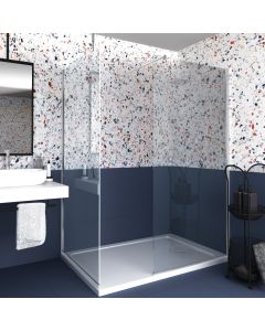 Orabella Serena H185 70 cm - Καμπίνα ελεύθερης τοποθέτησης με βραχίονα στήριξης τοίχου 30495