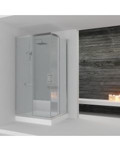 Orabella Vitalia Square Easy Fix H200 100X100 - Καμπίνα Τετράγωνη 30579