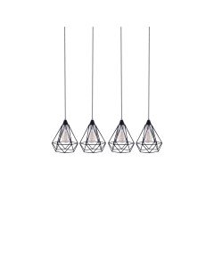 SE148-19-4 MILA PENDANT LAMP BLACK METAL+ HOMELIGHTING 77-4348