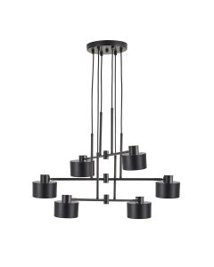 SE21-BL-100-MS1 ADEPT PENDANT Black Metal Pendant Black Metal Shade+ HOMELIGHTING 77-8879