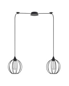 SE21-BL-B10-BL2-GR2 ADEPT PENDANT Black Metal Grid Pendant+ HOMELIGHTING 77-8756