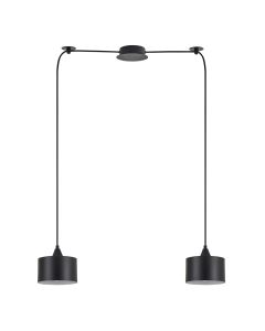 SE21-BL-B10-BL2-MS1 ADEPT PENDANT Black Metal Shade + HOMELIGHTING 77-9036