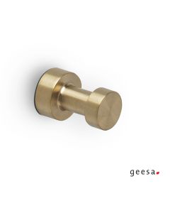 Άγκιστρο μπάνιου 3εκ. NEMOX Geesa Brushed Gold 6513-201