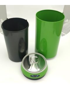 Αυτόματος Κάδος Inox 9lt  Ø24*39,4cm με φωτοκύτταρο Trendy Mangusta Πράσινος EAD100509G