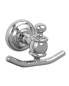 Διπλό Άγκιστρο Επίτοιχο Ρετρό Χρωμέ Verdi Retro 0360222