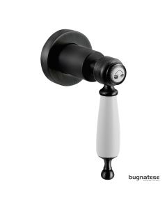 Εκτροπέας 3 εξόδων για εντοιχισμένο σύστημα ντουζιέρας, Bugnatese Oxford Black Matt 19441-400