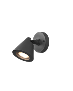 Επιτοίχιο Σποτ Ανθρακί Εξ.Χώρου IP44 1xGU10 Trio Lighting Kaveri 206060142