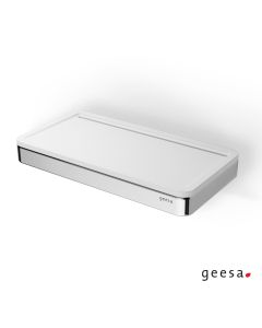 Εταζέρα 21x10,8 εκ. Frame Geesa Chr/White Matt 8804-300