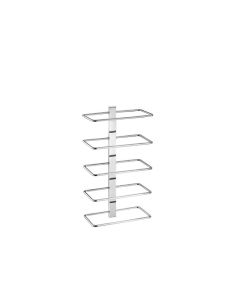 Θήκη Πετσετών Επίτοιχη Χρωμέ Sanco Towel Rails 046-A03
