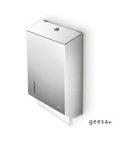 Θήκη  Χειροπετσετών επίτοιχη, Geesa Inox 1231-110