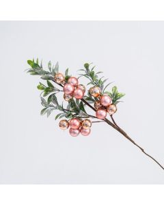 ΚΛΑΔΙ, ΜΕ ΡΟΖ ΔΙΑΚΟΣΜΗΤΙΚΑ, 60cm Eurolamp 600-45717