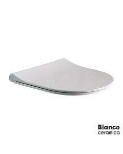Κάλυμμα Λεκάνης AD110 Slim Soft Close, Bianco Ceramica White 9610SC-300