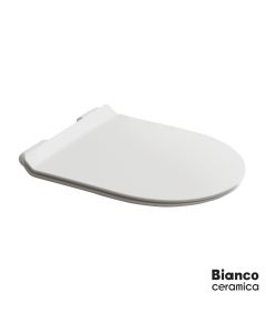Κάλυμμα Λεκάνης AD120 Slim Soft Close, Bianco Ceramica White 9620SC-300