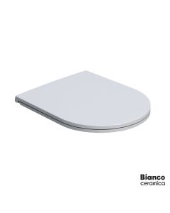 Κάλυμμα Λεκάνης LENTA 3803 Slim soft close Bianco Ceramica White MS33C-300