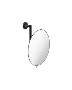 Καθρέπτης Μεγεθυντικός Επιτοίχιος Ø25 εκ. Μεγέθυνση *5 Black Mat Sanco Mirrors MR-764-M116