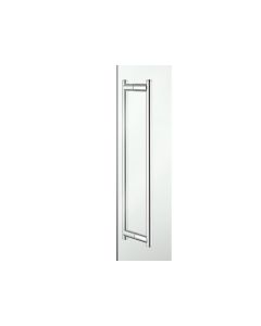 Λαβή Διπλή για Τζάμι  Ντουζιέρας W55xD6 cm Χρωμέ Sanco Glass Door Accessories SET-GL0732-A03  