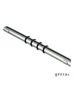 Λαβή Λουτρού Γωνιακή/Υποπόδιο 34 εκ. Geesa Chrome 5551