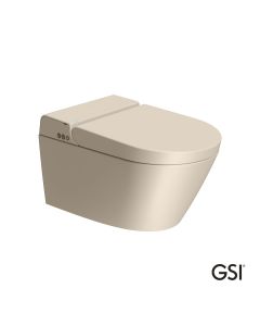 Λεκάνη Κρεμαστή PURA/59  Swirlflush με σύστημα ηλεκτρονικού μπιντέ, Creta GSI Ιταλίας 7418K-520