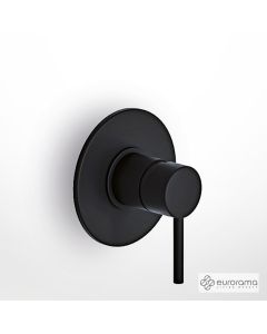 Μίκτης Εντοιχισμού 1 Εξόδου Tonda Eurorama Black Matt 145055-400