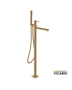 Μπαταρία Λουτρού Επιδαπέδια Cyrcus Vicario Antique Brass 700065-221