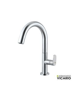 Μπαταρία Νιπτήρα Μεσαία Slim Vicario Chrome 500040-100