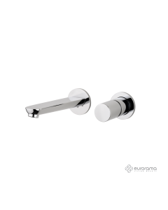 Μπαταρία Νιπτήρα Τοίχου Res-Pro Eurorama Chrome 175904-100