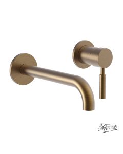 Μπαταρία Νιπτήρα Τοίχου Τech La Torre Antique Brass 12208-221