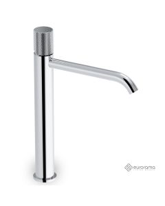 Μπαταρία Νιπτήρα Υψηλή με Βαλβίδα Clic-Clac Eletta Tecno Eurorama Chrome 167309P-100