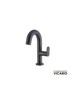 Μπαταρία Νιπτήρα με Βαλβίδα Clic-Clac Slim Vicario Rusty Black 500010-424