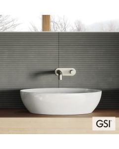 Νιπτήρας Πορσελάνης Pura 60x42 GSI White 8842-300