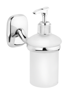 Ντισπένσερ Γυαλί Χρώμιο Bronze Art Hotelia MH01-18-10