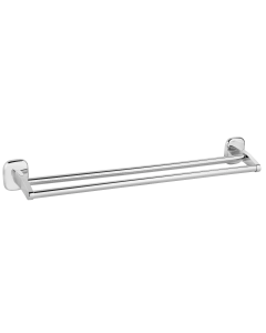 Πετσετοθήκη Διπλή Χρώμιο Bronze Art Hotelia MH01-42-10