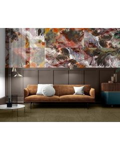 Πλακάκι Δαπέδου-Τοίχου 60x120cm Πορσελανάτο Ρετιφικάτο Fusion Multi 02010003889