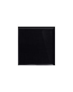 Πλακάκι Κουζίνας-Τοίχου 15x15cm Μαύρο Γυαλιστερό Pasta Bianca Retificato Kroma Black Glossy