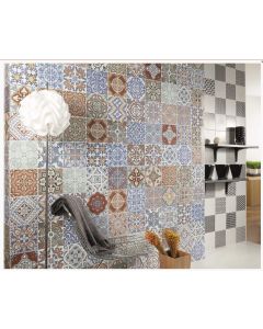 Πλακάκι Μπάνιου / Κουζίνας 20x20cm Vintage Glossy P3-BVIN-202