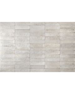 Πλακάκι Τοίχου Πορσελανάτο Ματ 6*25 εκ. Rondine Ceramica Noho Light Grey
