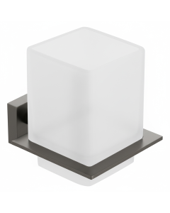 Ποτηροθήκη Γυαλί Γραφίτης Bronze Art Genesis 20G1-81