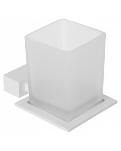 Ποτηροθήκη Γυαλί Λευκό Bronze Art Shelfy 20V1-AA